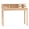 Elegant Solid Pine Desk 110x50x93 cm | Hipomarket UK