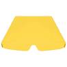 Replacement Canopy for Garden Swing - Yellow 188x145 cm