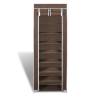 Fabric Shoe Cabinet with Cover - 8 Tier Organizer | HipoMarket