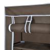 Fabric Shoe Cabinet with Cover - 8 Tier Organizer | HipoMarket