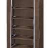 Fabric Shoe Cabinet with Cover - 8 Tier Organizer | HipoMarket