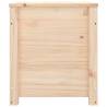 Storage Box 80x40x45.5 cm - Solid Pinewood Organization