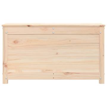 Storage Box 80x40x45.5 cm - Solid Pinewood Organization