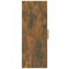 Hanging Wall Cabinet Smoked Oak 34.5x34x90 cm | Hipo Market