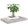 Floating Wall Shelf Concrete Grey - Stylish & Durable Design