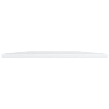 High Gloss White Bookshelf Boards - 8 pcs | Hipomarket