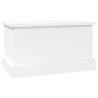 High Gloss White Storage Box 50x30x28 cm - Stylish & Durable