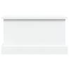 High Gloss White Storage Box 50x30x28 cm - Stylish & Durable