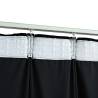 Blackout Curtains 2 pcs Velvet Black 140x245 cm - Hipomarket