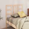 Bed Headboard 96x4x100 cm Solid Wood Pine Colour natural Size 96 x 100 cm Quantity in Package 1 