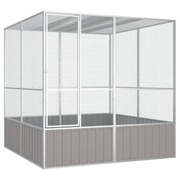 Premium Grey Bird Cage - 213.5x217.5 cm | HipoMarket