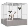 Premium Grey Bird Cage - 213.5x217.5 cm | HipoMarket