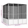 Premium Grey Bird Cage - 213.5x217.5 cm | HipoMarket