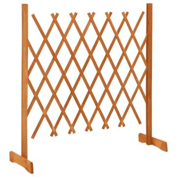 Garden Trellis Fence - Orange 120x90 cm Solid Firwood