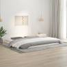 Bed Frame White 200x200 cm Solid Wood Pine Colour white Size 200 x 200 cm 