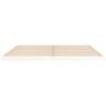 White 200x200 cm Solid Pine Bed Frame - Modern & Sturdy