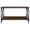 Elegant Brown Oak Coffee Table - 80x50x45 cm | HipoMarket UK