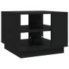 Modern Black Coffee Table - 55x55 cm | Hipomarket UK