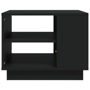 Modern Black Coffee Table - 55x55 cm | Hipomarket UK