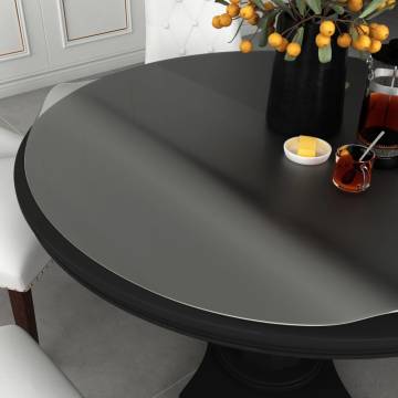 Matte Table Protector Ø 90 cm - PVC - Durable & Easy to Clean