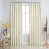 Blackout Curtains 2 pcs with Hooks Velvet Cream 140x245 cm Colour cream Size 140 x 245 cm Quantity in Package 2 