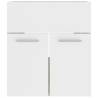 Sink Cabinet White & Sonoma Oak | Stylish Bathroom Storage