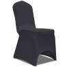 Stretch Chair Cover 4 pcs - Anthracite | Hipomarket