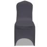 Stretch Chair Cover 4 pcs - Anthracite | Hipomarket