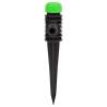 Rotating Sprinklers Set - 6 pcs Green & Black Garden Irrigation