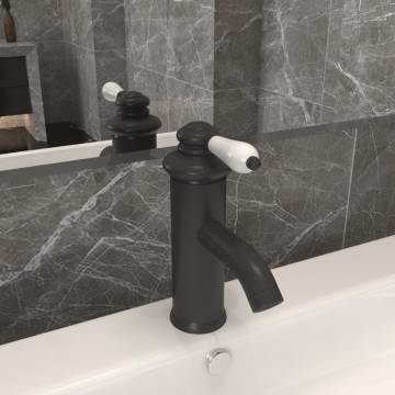 Premium Bathroom Basin Faucet - Grey 130x180 mm