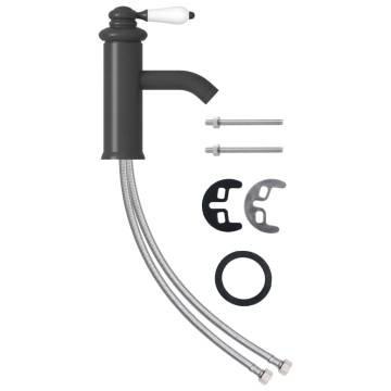 Premium Bathroom Basin Faucet - Grey 130x180 mm