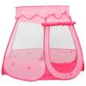 Children Play Tent with 250 Balls - Pink 102x102x82 cm