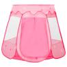 Children Play Tent with 250 Balls - Pink 102x102x82 cm