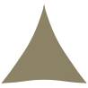 Sunshade Sail Oxford Fabric Triangular 3x4x4 m Beige Colour beige Size 3 x 4 x 4 m Quantity in Package 1 