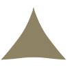 Sunshade Sail Oxford Fabric Triangular 4x4x4 m Beige Colour beige Size 4 x 4 x 4 m Quantity in Package 1 