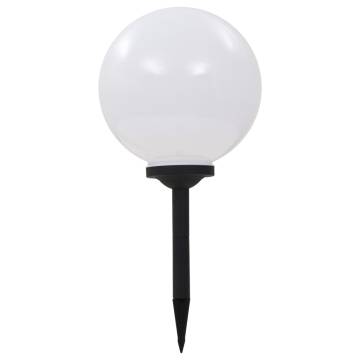 Outdoor Solar Lamps (2 pcs) - RGB LED Spherical 30 cm