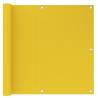 Balcony Screen Yellow 90x500 cm HDPE Colour yellow Size 90 x 500 cm Quantity in Package 1 