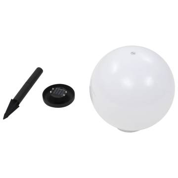 Outdoor Solar Lamps (2 pcs) - RGB LED Spherical 30 cm