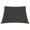 Sunshade Sail 160 g/m² Anthracite 3/4x2 m HDPE Colour anthracite Size 3/4 x 2 m Quantity in Package 1 