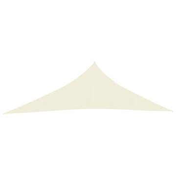 Sunshade Sail 4x5x6.8m - Cream HDPE, UV Protected & Breathable