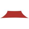 Sunshade Sail 160 g/m² Red 3/4x2 m - UV & Mould Resistant