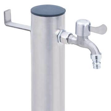 Garden Water Column 80 cm Stainless Steel - Durable & Practical