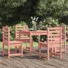 5 Piece Garden Dining Set Solid Wood Douglas Colour natural douglas Number of 5 