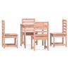 5 Piece Garden Dining Set - Solid Douglas Wood | HipoMarket