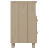 Honey Brown Bedside Cabinets HAMAR - 2 pcs Solid Wood | HipoMarket