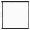 High-Quality 50" 1:1 Projection Screen - Ideal for Home & Office