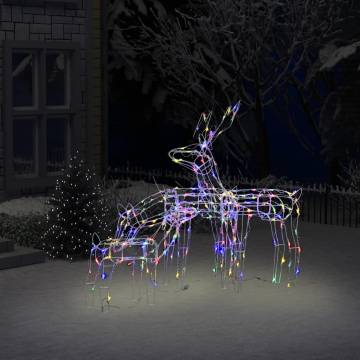 3 Piece Christmas Light Display Reindeers - 229 LEDs