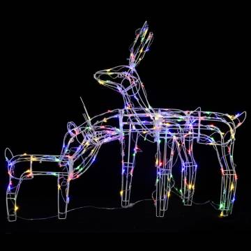 3 Piece Christmas Light Display Reindeers - 229 LEDs