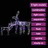 3 Piece Christmas Light Display Reindeers - 229 LEDs