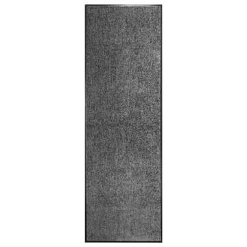 Doormat Washable Anthracite 60x180 cm - Keep Dirt Outside